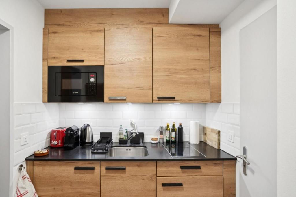 Central flat in Villars sur Ollon, Gamat, for 4 with two double beds - 5