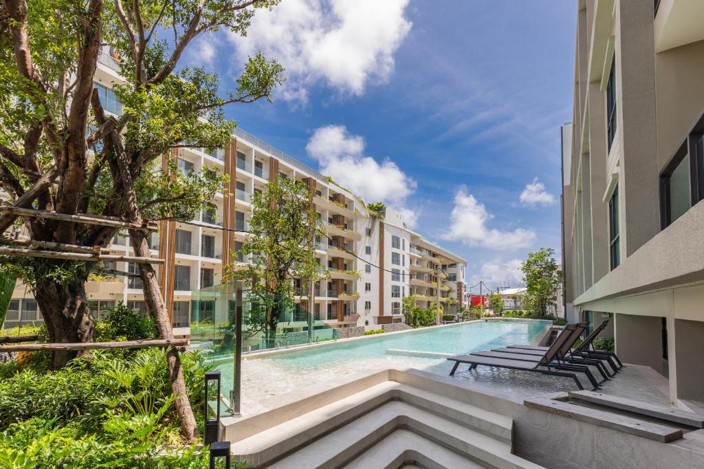 Space 404 - 1BDR with Coworking, Pool & Gym Access, Ban Thalat Choeng Thale