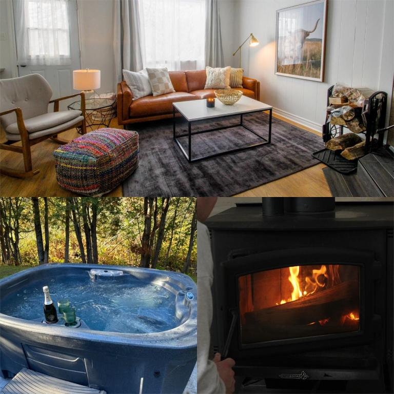 Repère d'Eastman - Spa et Foyer au bois, Eastman