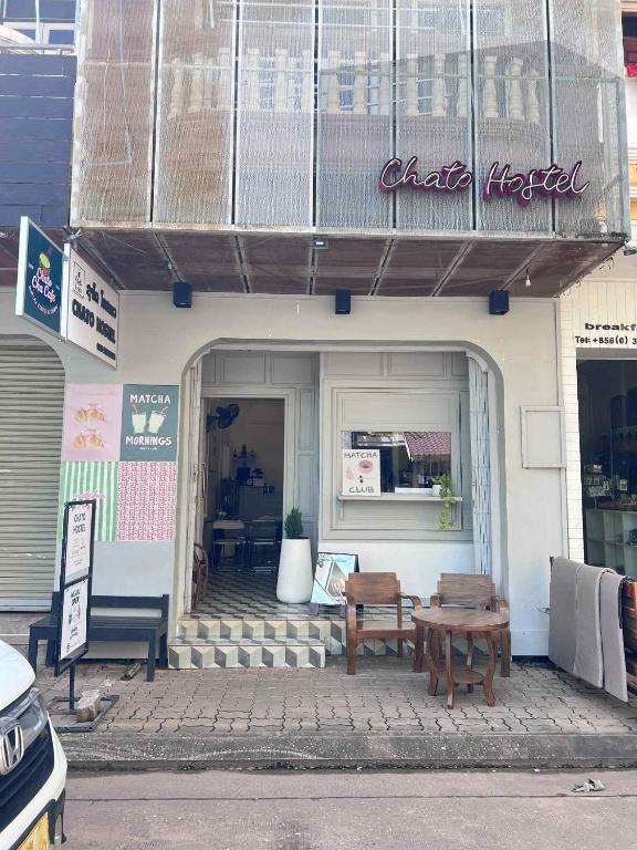Exterior view, Chato Hostel in Pakse