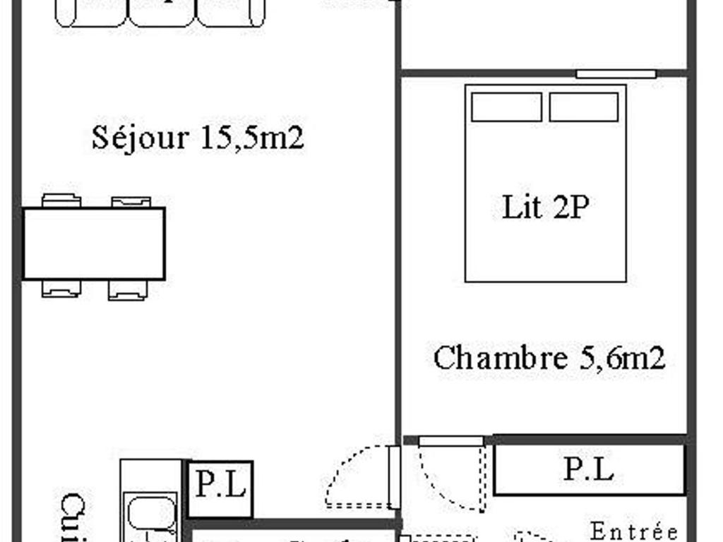 Charmant 2 pièces avec wifi, proche ski - 3