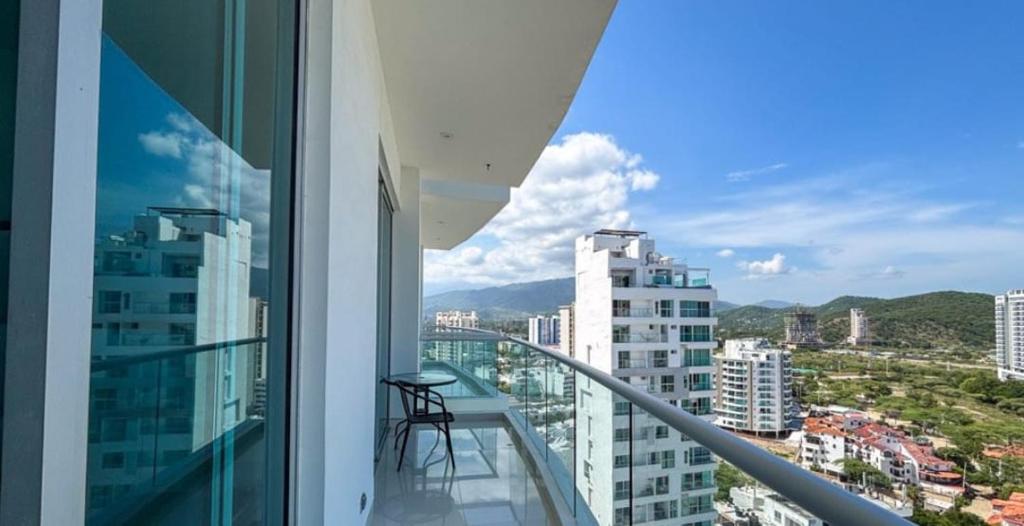 ESPECTACULAR vista, hermoso apartamento, muy amplio Rodadero Santa Marta - 2