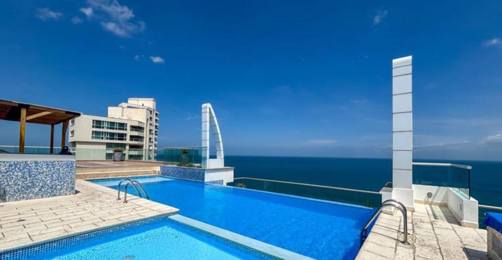 ESPECTACULAR vista, hermoso apartamento, muy amplio Rodadero Santa Marta - 3