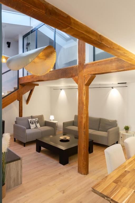 Appartement T4 plein centre ville Climatisé escalier étroit - 3