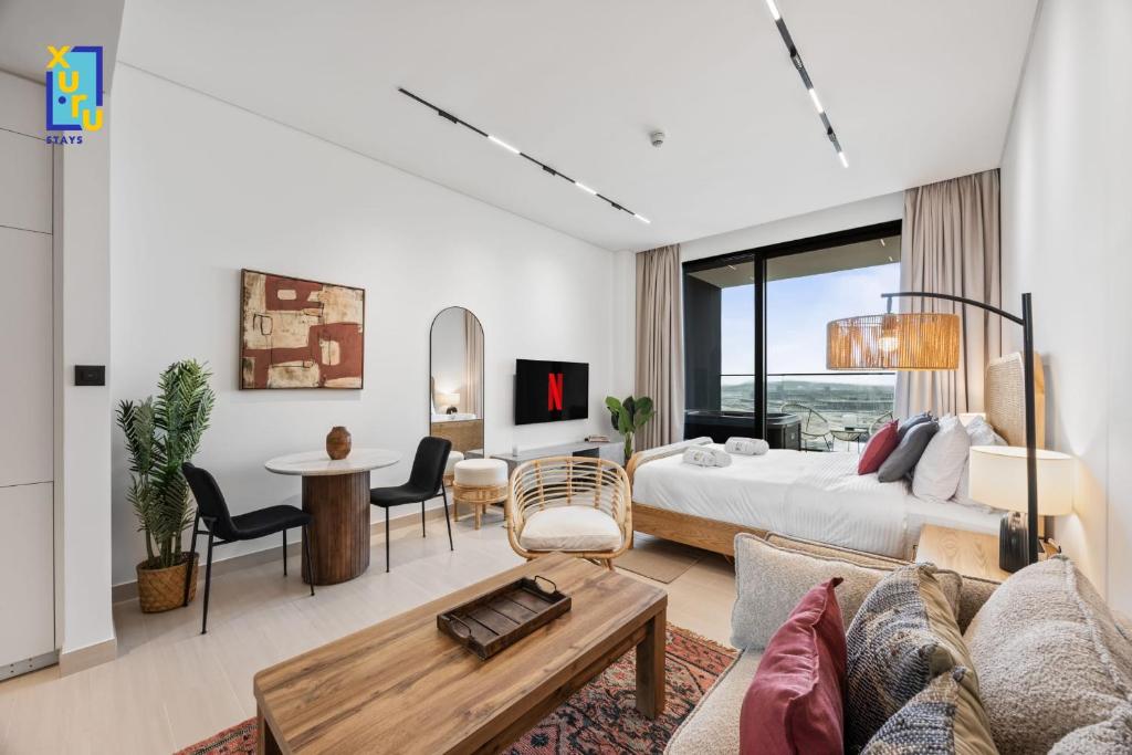 Timeless & Textured Studio w Jacuzzi Trillionaire, Dubaï