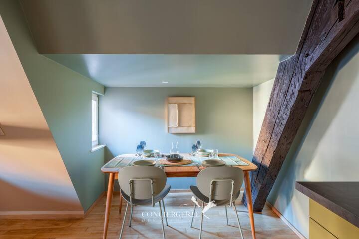 Pistachio Duplex Apartment - Hypercentre Colmar - 3