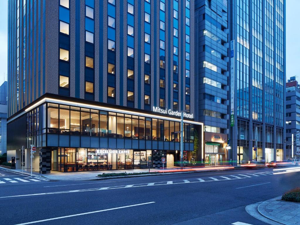 미츠이 가든 호텔 쿄바시 무료 라운지 음료 사진