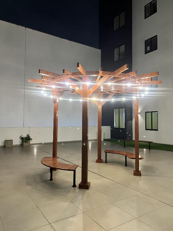 Departamento con terraza de estreno - 3