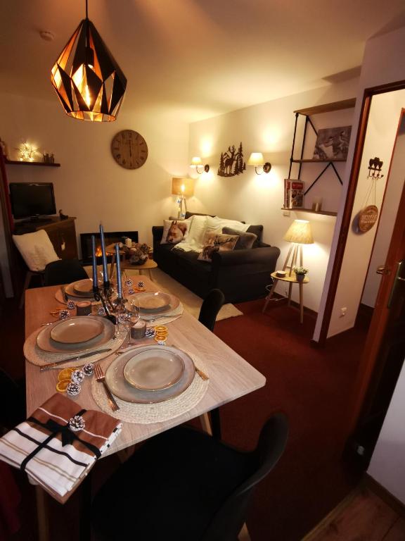 Résidence L'Albane, 4 pers, skis aux pieds, piscine et parking - 2