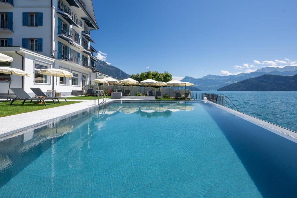 호텔 센트럴 암 시의 인피니티 풀