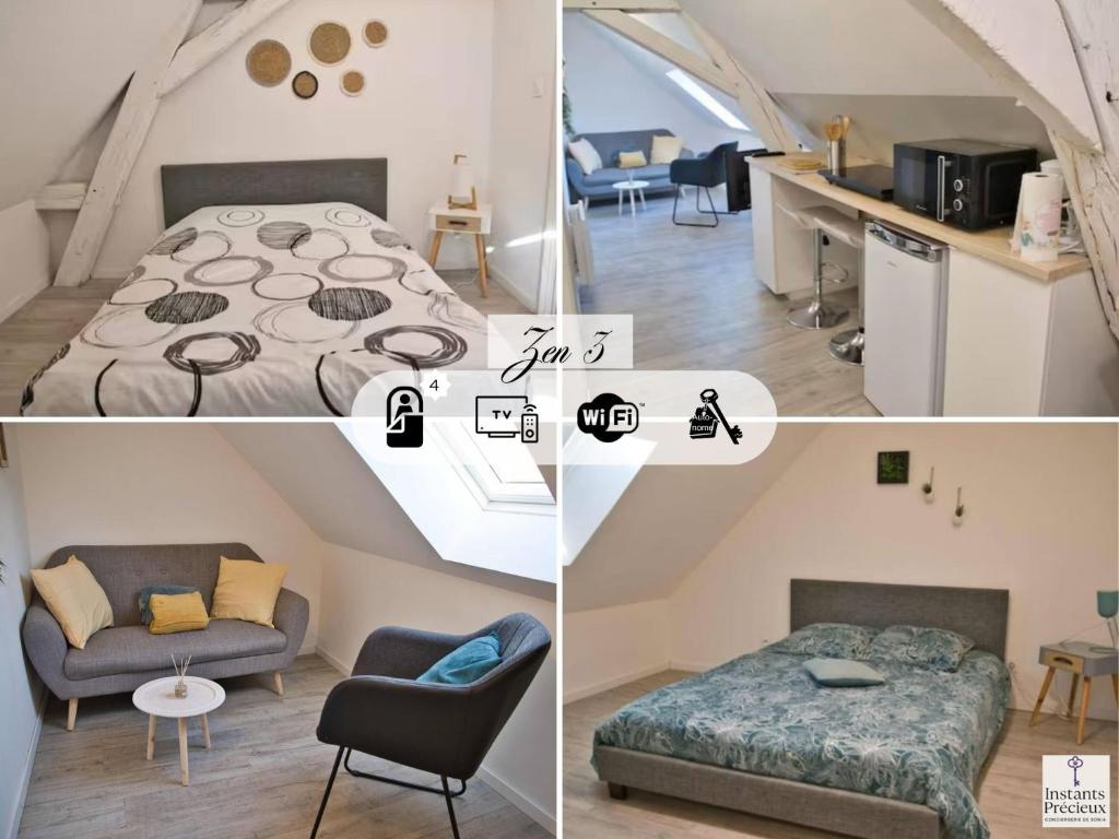 Zen3 - Charmant appartement 3 pièces au centre de Joigny, Joigny