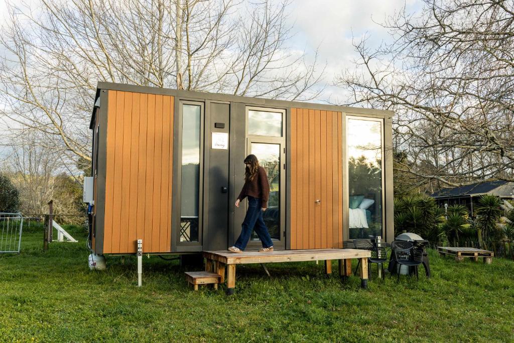 Misty Mountain View by Tiny Away, Waihi