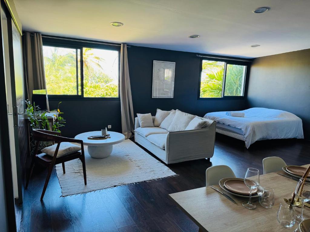 Logement dans un cadre verdoyant, Saint-Pierre