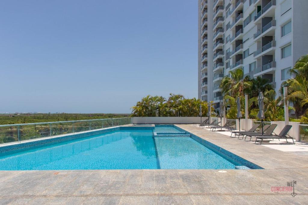 Condo Blue Lagoon Cancun-Espectacular Vista, Cancún