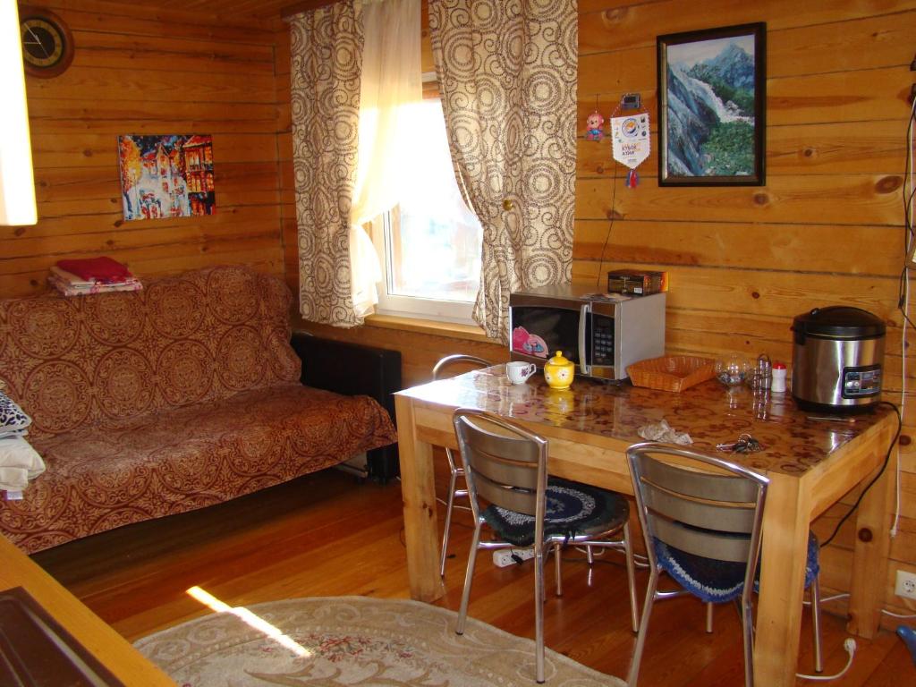 House near lake Baikal photo
