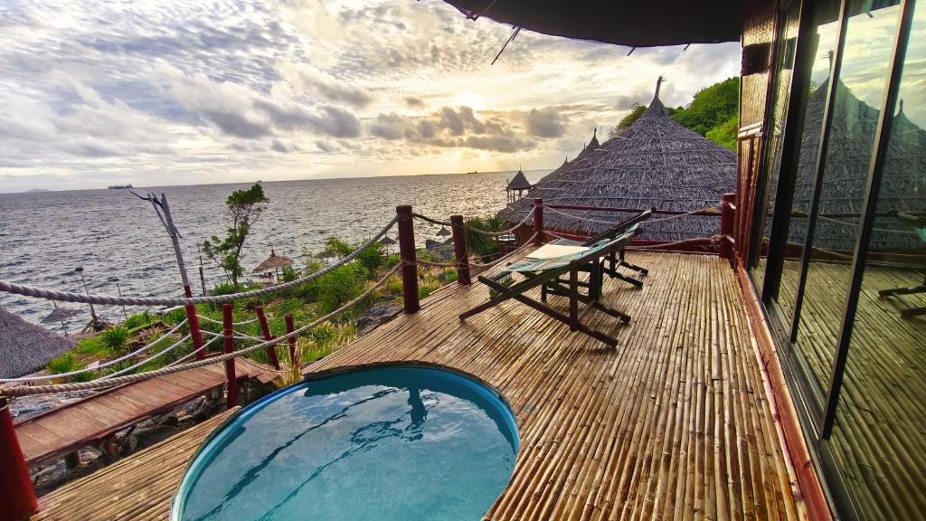 View, Paree Hut Resort in Chonburi