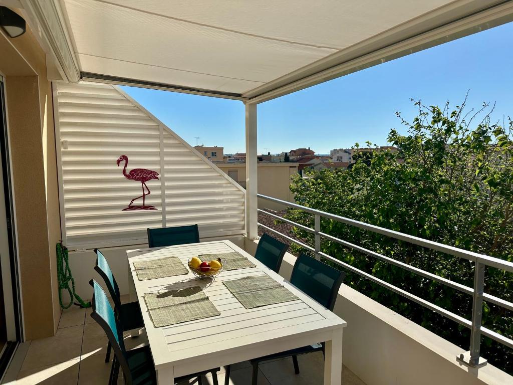 Le Flamingo - Plage à 300 m - Terrasse - Climatisation - 4