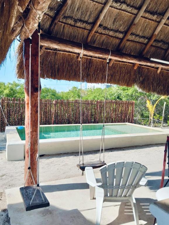 cabañas Chulin Ha, San Benito