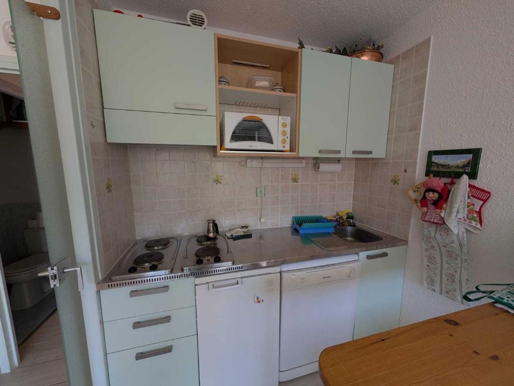 Studio lumineux avec balcon sud et parking à Montgenèvre, animaux admis - FR-1-445-53 - 5