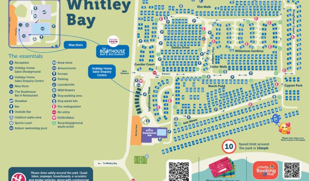 Lighthouse and sea views, Whitley Bay