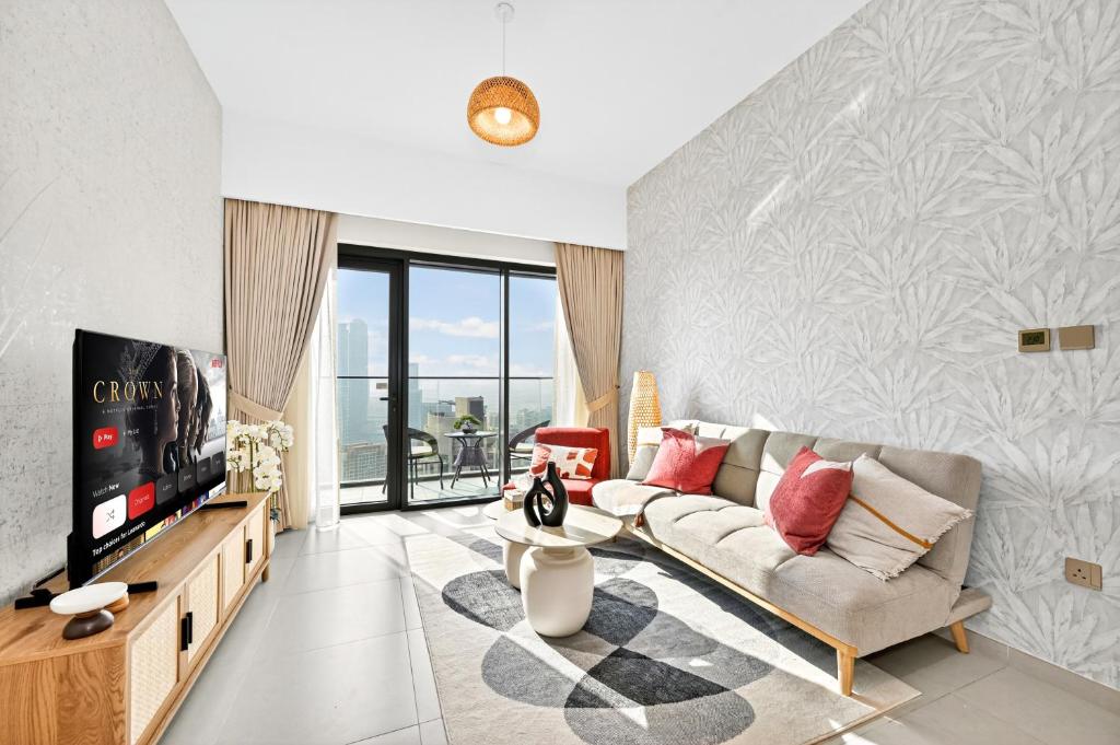 CH Cozy & Luxury 1BR Apt in the Heart of Downtown, Dubaï