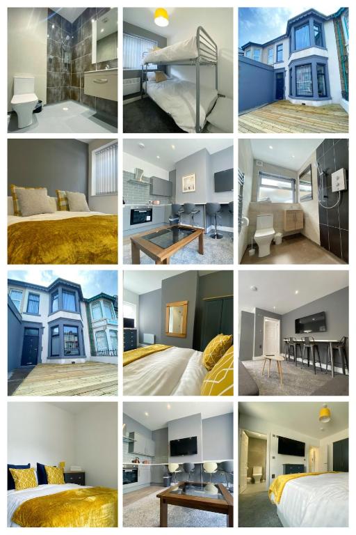 Full Private House Sleeping Up To 18 - Close To Seafront, Blackpool