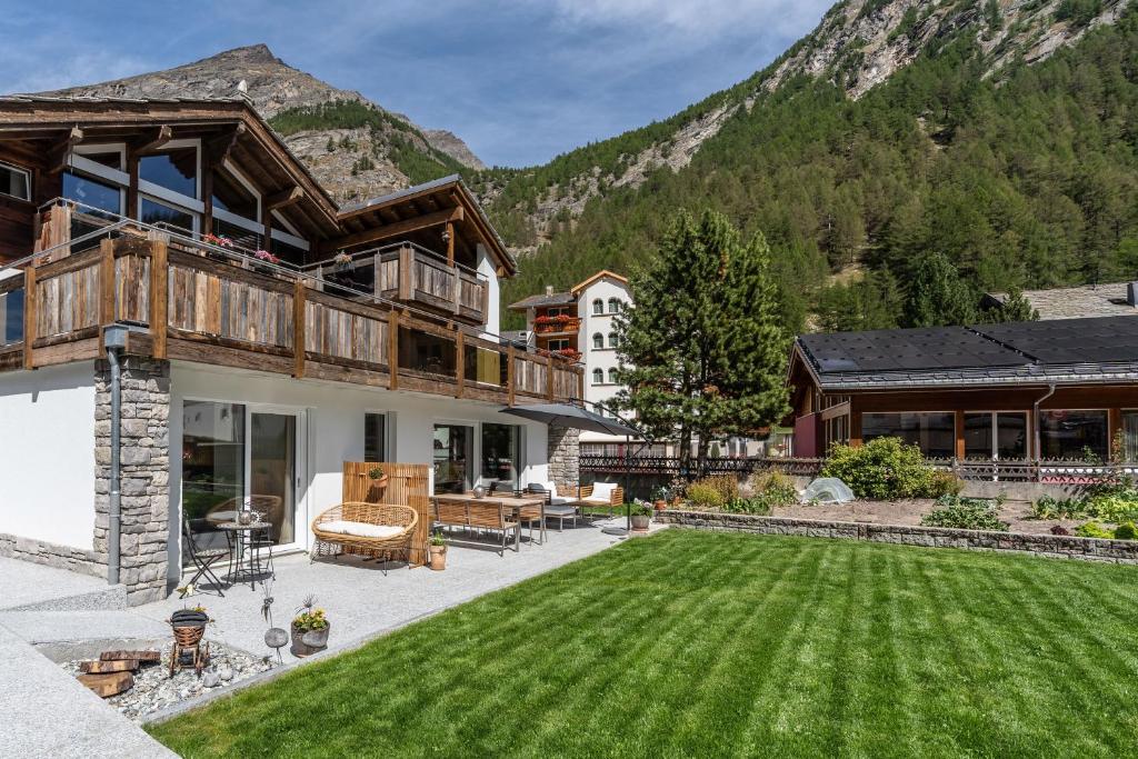 Dalias Ferienparadies Apartment ENZIAN - Studio ALPENROSE, Saas-Almagell