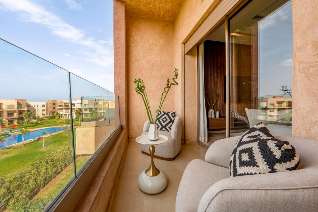 2BR Apartment - Pool View - Prestigia Argan, Marakéš