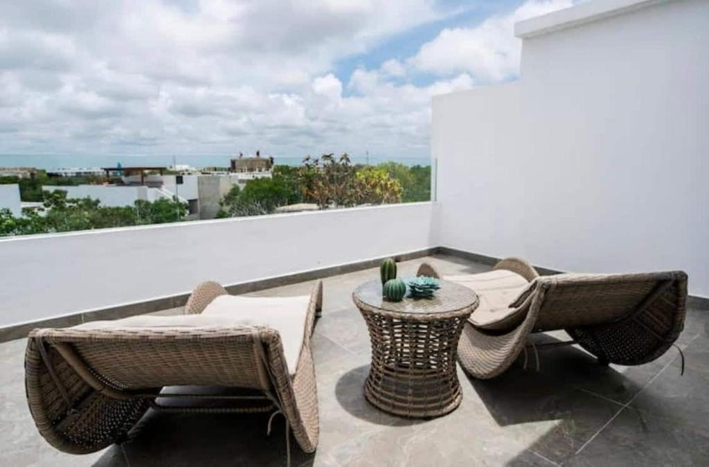Penthouse with private terrace in Tulum, 1 Br - 2