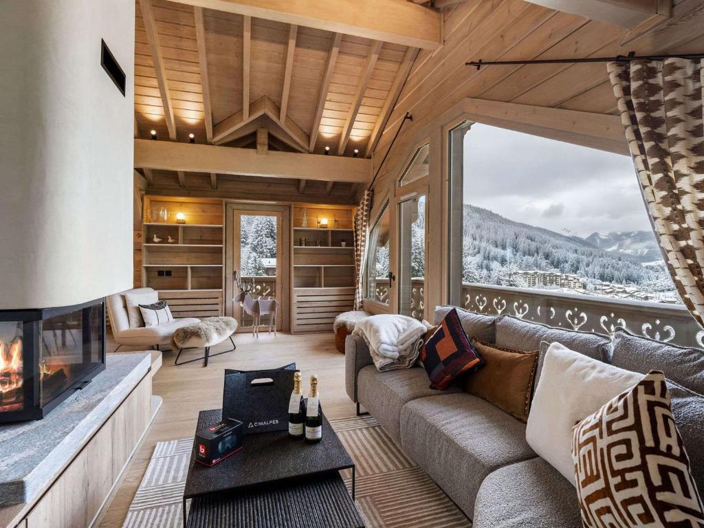 Chalet raffiné avec accès pistes et Jacuzzi - FR-1-568-57 - 1