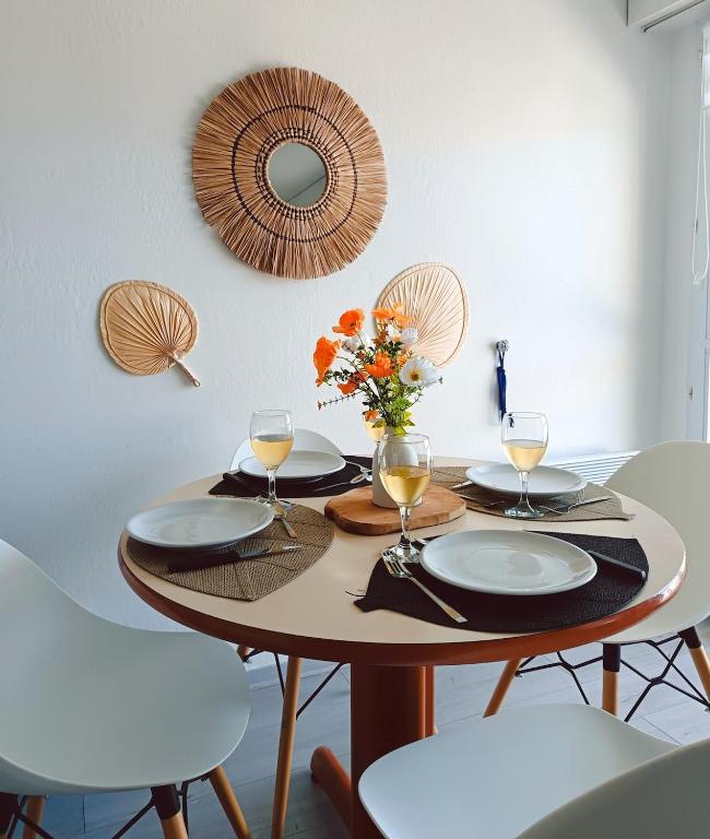 Ty Oyat Appartement cosy avec vue mer - 5