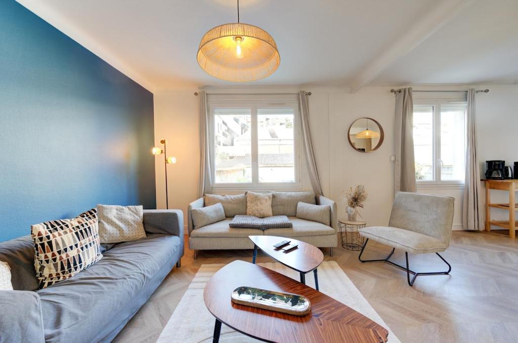 L'Appart - À 2 min de la Gare - Bureau - Wifi - 6V, Tours