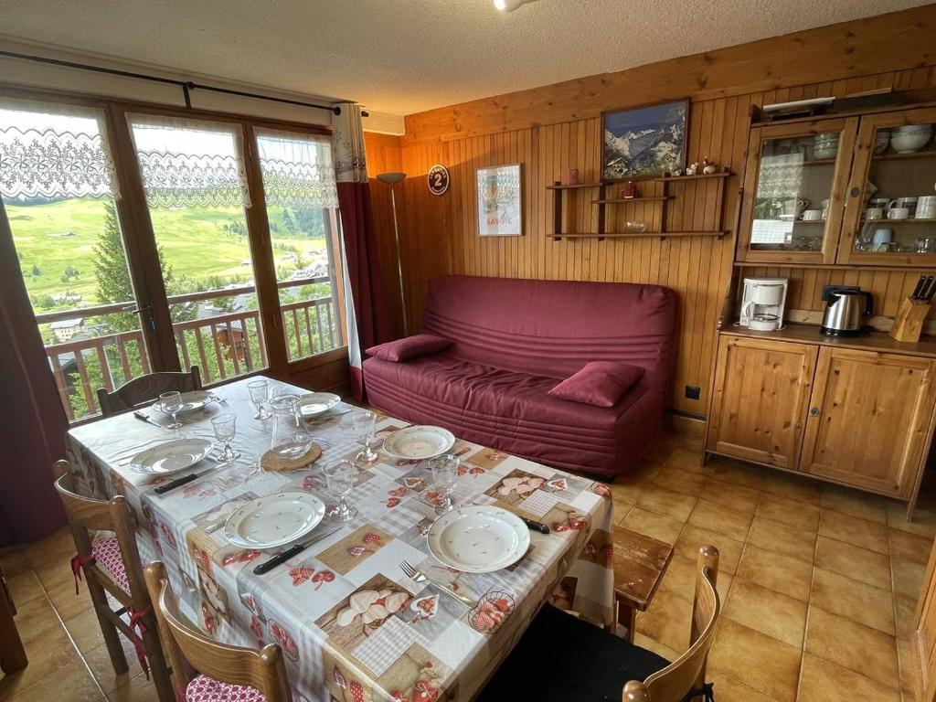 Chalet Roselend T2 cabine, splendide vue montagne proche pistes et commerces - 7 personnes - ASAI218-008 - 1
