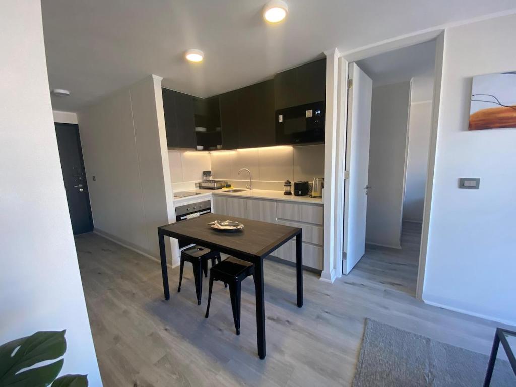 Moderno depto para 2, junto a metro plaza Egaña - 4