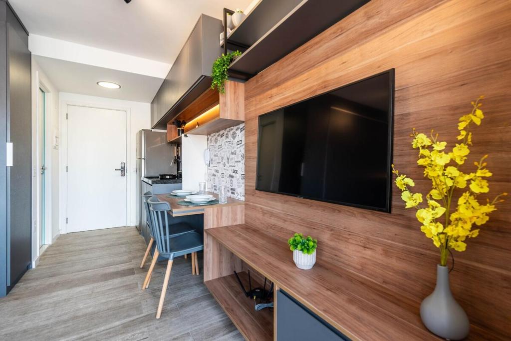 Studio Novo com Piscina e Metrô ao lado, San Paolo