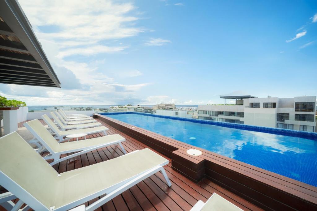 Luxury Studio Equipped with Rooftop Pool & Gym - Piedra Azul 605 - 2