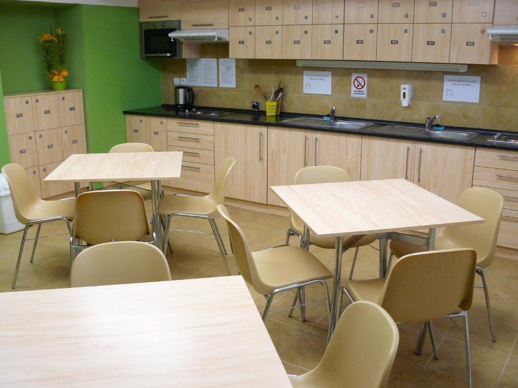 Kitchen, Ubytovna Marie in Olomouc