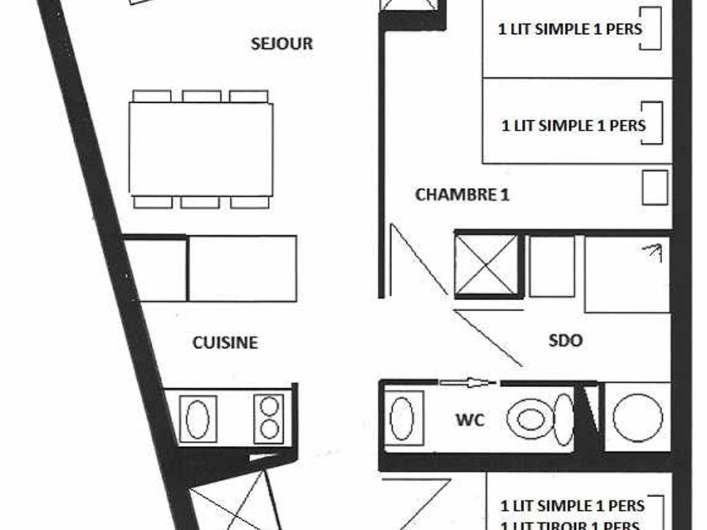 Charmant appart rénové 6/7 pers, proche pistes & Espace Paradisio - FR-1-329-68 - 4