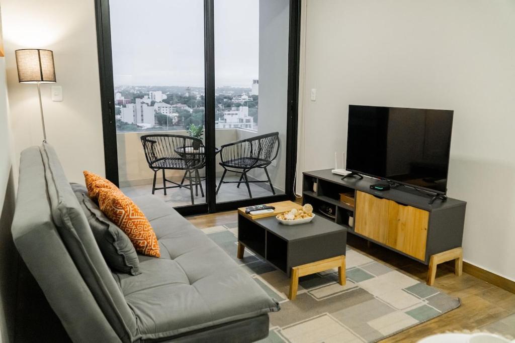 Departamento de lujo en zona Carmelitas, Asuncion