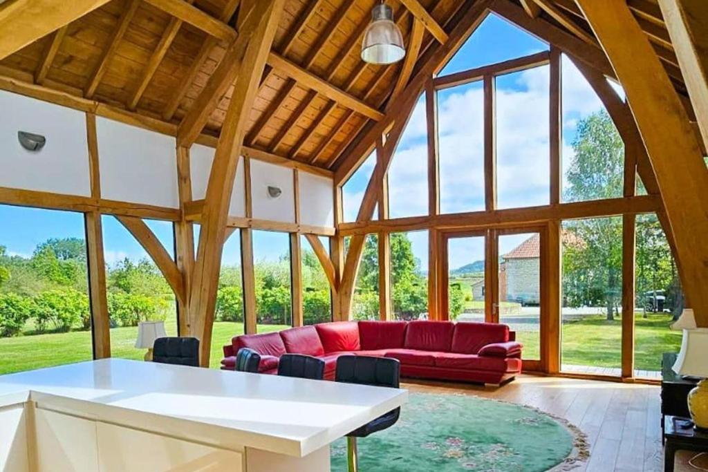 Cabin - Sleeps 4 - Nature Sauna Hot Tub, Bridgwater