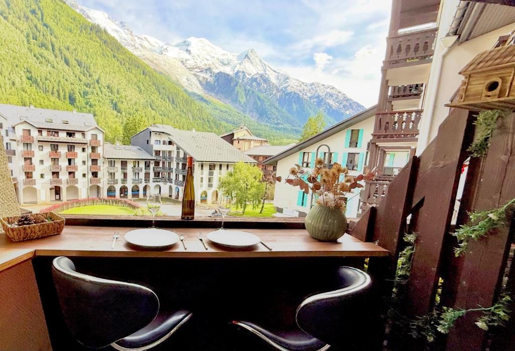 CHAMONIX Centre - Studio de charme Vue sur le Mont-Blc - 2