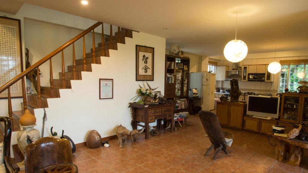 Shared lounge/TV area, Wisdom Garden Home Stay in Hualien