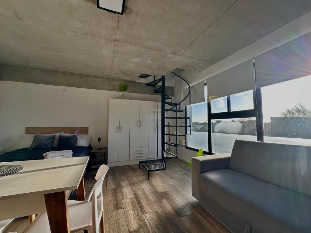 Monoambiente con terraza privada y cochera en Pinamar - 3