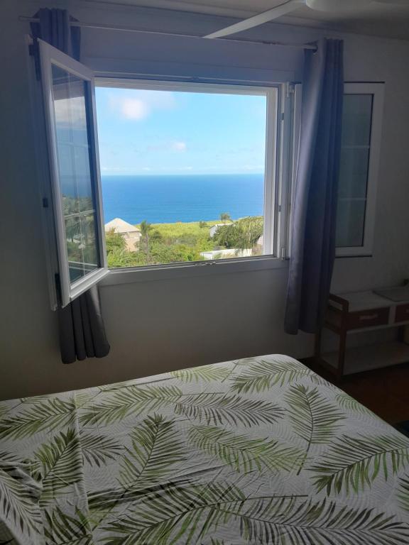 Chambre vue sur mer entre Grande Anse et Manapany, Petite Ile