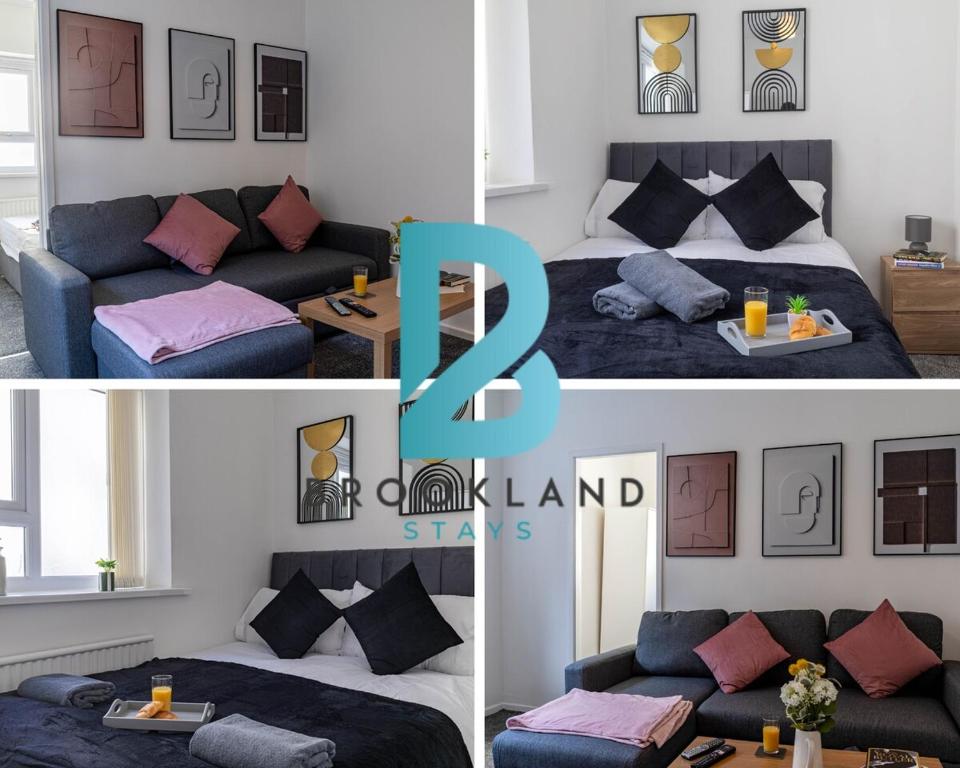 Brookland Stays Serviced 1-Bed Apartment, Blackpool Free Wi-Fi, Blackpool