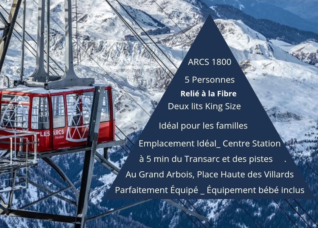 Grand Arbois Appartement 5 personnes Les Arcs 1800 - 1