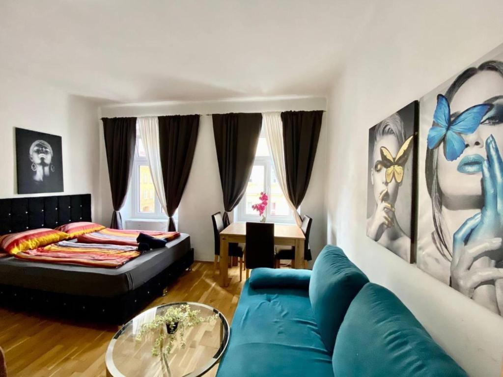Beautiful 1BR Apartment 5P Stay 10 Min Transport to Stadthalle, Вена