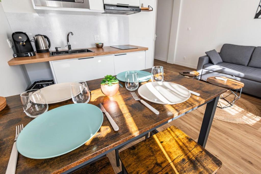 Charmant Appartement à Reims 4 Personnes, Wi-Fi, Climatisation & Confort - 5