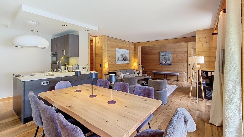 Rochebrune- Superbe appartement de 80 m2 offrant un cadre élégant- 8 personnes - 4