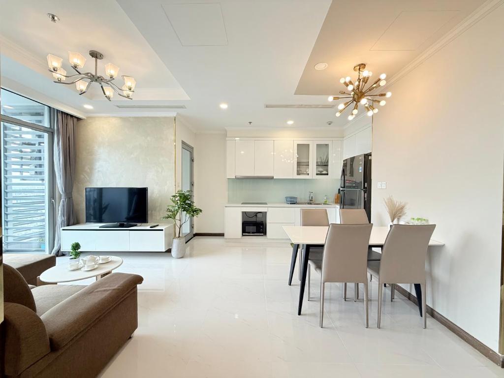 Cozy 2BR Landmark Plus good Location daily towels, Ho Či Minovo Město